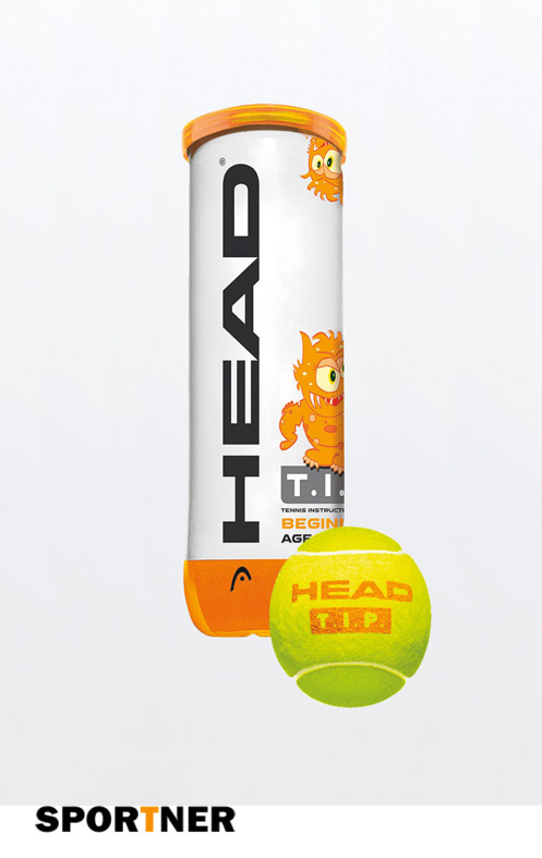 توپ 3 تایی نارنجی بچه گانه HEAD T.I.P. ORANGE - 3 BALL SINGLE CAN